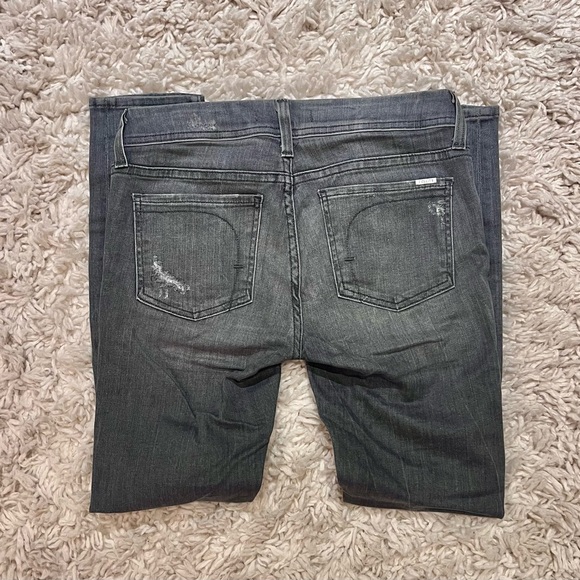 FIDELITY DENIM MILA ZEN GRAPHITE DESTRUCT - Picture 2 of 5